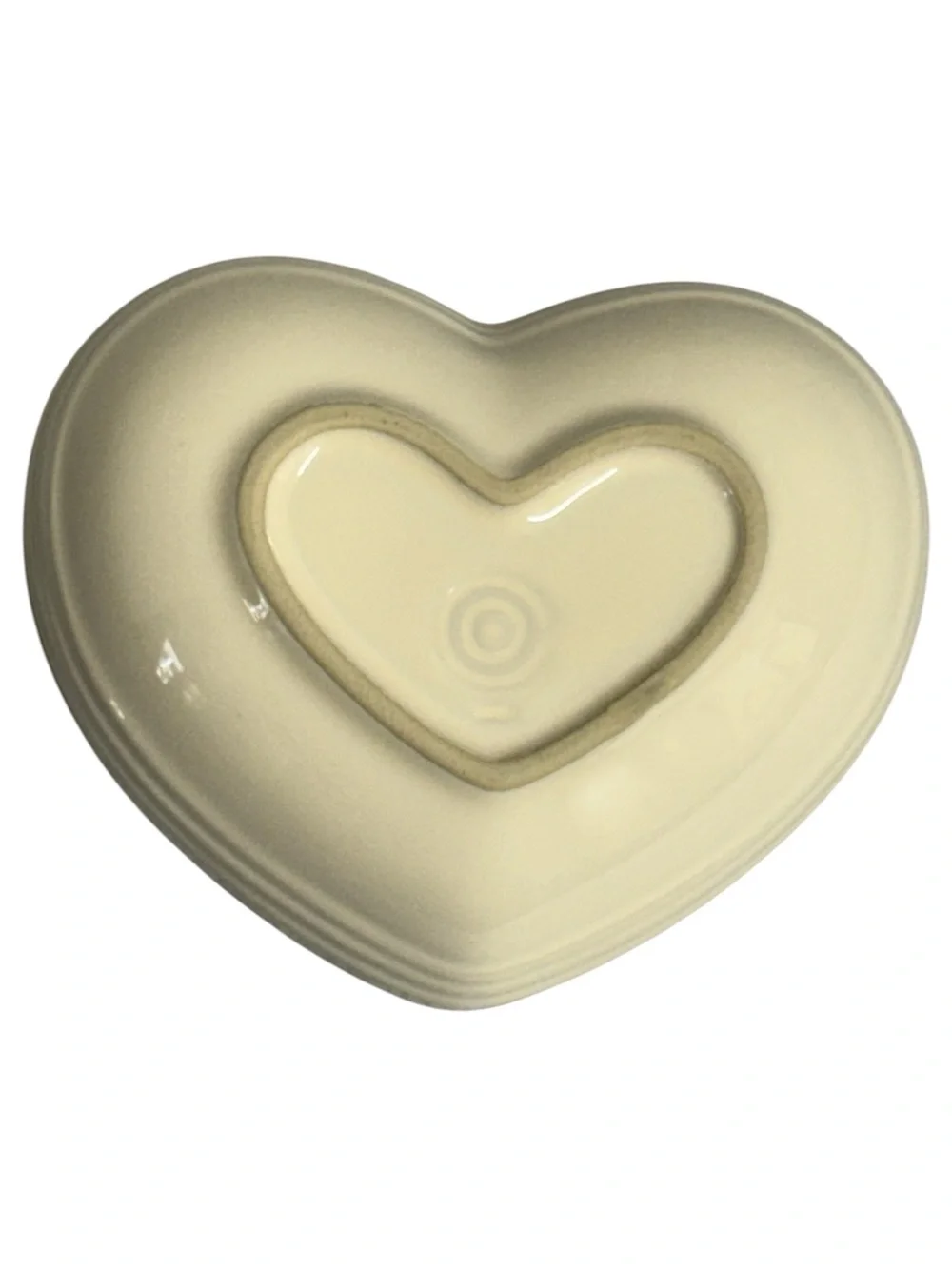 Le Creuset Gradient Pink Stoneware Heart Candy Dish